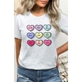 thumbnail image 3 of Valentine Heart Candy PLUS SIZE Graphic Tee T-Shirt, 3 of 11
