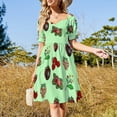 thumbnail image 2 of All about strawberries Sleeveless Dress dresses with long sleeves Clothing female, 2 of 6