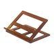 thumbnail image 2 of Soporte de madera para libros, estante para ordenador portátil, bandeja ligera plegable, estante ajustable versátil y moderno, soporte para libros de, 2 of 9