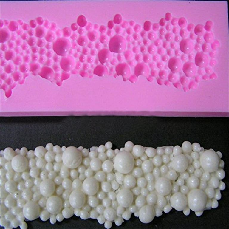 Pearl Bubbles Fondant Full Size Silicone Mold for Cake Decoration