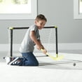 thumbnail image 5 of Franklin Sports Knee Hockey Goal Set - Mini Hockey Goals - Kids Knee Hockey Set - Indoor Hockey Set, 5 of 8