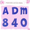 thumbnail image 2 of 216 Pcs Lettres de Tableau d'Affichage Pailletées pour Classe Chiffres Alphabet Affiche, 2 of 5