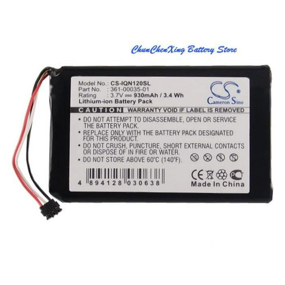 ALLCCX Battery 361-00035-01 for Garmin Nuvi 1200, Nuvi 1205, Nuvi 1205W, Nuvi 1250, 1255W, 1260, 1260W, 140T, 150T,2595LMT