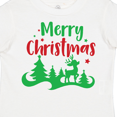 thumbnail image 4 of Inktastic Merry Christmas, Reindeer, Christmas Tree, Stars Boys or Girls Toddler T-Shirt, 4 of 5