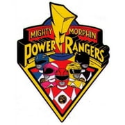 officially Licensed Original Inc. Mighty Morphin Power Rangers Logo Car Magnet by Animewild, 0.01 lb