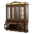 thumbnail image 4 of Michael Amini Villa Valencia China Buffet with Lighted Top - Classic Chestnut, 4 of 14