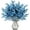 Blue, variant on 15 Pcs Babys Breath Artificial Flowers Gypsophila Bouquets Bulk Real Touch Fake Silk Flowers for Home Wedding DIY Floral Arrangement Kitchen Table Centerpiece Christmas Decoration (Gold)