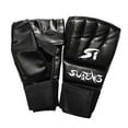 thumbnail image 2 of Guantes de boxeo Baoblaze Guantes de entrenamiento de boxeo negro, 2 of 8