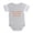Heather Gray, variant on CafePress - This T Shirt Is Devoid Of Irony Baby Football Body - Cute Infant Baby Football Bodysuit