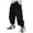 Black, variant on Kiijoy Toddler Boys Cargo Pants Baggy Jogger Sweatpants Casual Active Trousers, Sizes 4-5