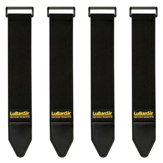 All Purpose Elastic Cinch Strap - 16 x 2 Inch - 5 Pack - Secure