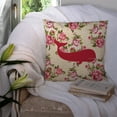 thumbnail image 3 of Whale Shabby Chic Yellow Roses Fabric Decorative Pillow, 3 of 4