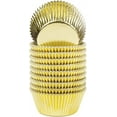thumbnail image 1 of Caissettes à Cupcakes en Feuille d'Or Standard, 200 Unités, 1 of 7
