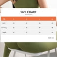 thumbnail image 5 of Sevpuikl Women's Twist Front Sexy Sport bra Wide Straps Racerback Gym Yoga Workout Summer Casual Tops(Green,S), 5 of 5