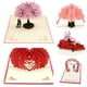 thumbnail image 2 of Tarjeta de amor emergente 3D con sobre, Día de San Valentín, cumpleaños, aniversario, tarjetas de felicitación para parejas, esposa, marido, regalos hechos a mano, 2 of 5