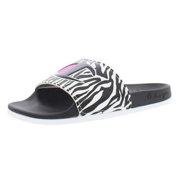 Champion Ipo Squish Wild Womens Shoes Size 8, Color: Black/White