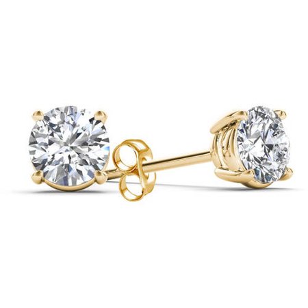 1 Carat T.W. Diamond 14kt Yellow Gold Classic Stud Earrings
