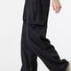 thumbnail image 4 of Amzcrzy Pantalones cargo informales para mujer: cintura elástica con cordón, bolsillos con solapa, estilo paracaídas/harem/jogging, holgados, cintura alta, tallas M-2XL. Negro, 4 of 5