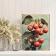 thumbnail image 2 of Qisvanset 12x16 Inch 2D Flat Framed Canvas Art, Fruit of the Spirit Cherry Coquette Bible Verse Girl Home Wall Gift, 2 of 5