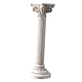 thumbnail image 2 of Estatua de pilar romano, estatua, columna, candelabro de pilar romano, figura de estatuilla Blanco, 2 of 6