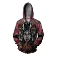 thumbnail image 5 of Sudadera con capucha y sudaderas con capucha modernas y cómodas, con estampado de monstruo, para hombre, ropa deportiva de ocio para hombre, 5 of 5
