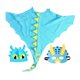 thumbnail image 4 of Disfraz de Dragón con Capa de Sombrero para Niños Fiesta de Cumpleaños Azul claro, 4 of 7