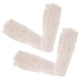 thumbnail image 5 of Hole Shoe Liner Heel Strap 4Pcs White Plush Heel Belts for Daily Use Winter Warmth, 5 of 5