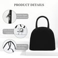 thumbnail image 4 of Balery Black Bolsa de Almuerzo para Mujeres, Caja de Almuerzo, Bolsa de Almuerzo Pequeña Impermeable, Tote de Almuerzo Reutilizable con Gran Capacidad, 4 of 6