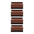 thumbnail image 4 of 4Pcs Furniture Risers Practical Desk Risers Sturdy Table Legs Risers Desk Pads, 4 of 6