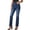 Dark Blue, variant on Women's and Women's Plus Bootcut Jeans High Waist Straight Leg Casual Pull On Skinny Work Jeans with Pockets
