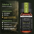 thumbnail image 4 of Aceite Esencial BIENAT Árbol de Té 10mL 100% Puro para Aromaterapia y Bienestar, 4 of 4