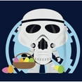 thumbnail image 2 of Boy's Star Wars Stormtroopers Are Ready To Hunt Eggs On Easter  Graphic Tee Navy Blue Large, 2 of 4