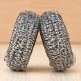 thumbnail image 6 of Worgeous  6 Pcs Steel Wool Cleaning Ball Spiral Scrubbers Kitchen Pot, 6 of 8