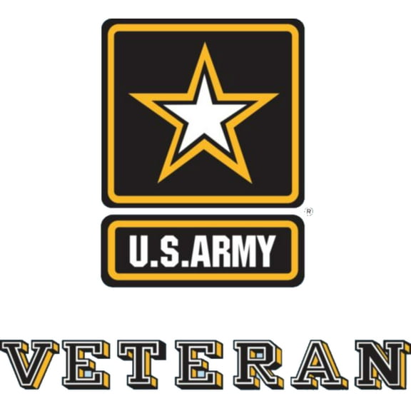 U.S. Army Veteran Star Decal - Veteran Owned Business