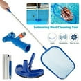 thumbnail image 2 of EIMELI  Swimming Pool Pond Fountain Vacuum Cleaner Leaf Skimmer Mesh Set Cleaning Tool, 2 of 17