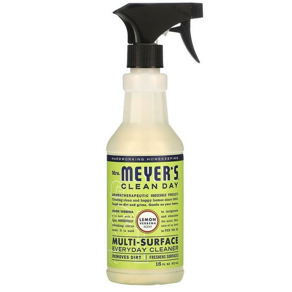 Mrs. Meyers Clean Day, Multi-Surface Everyday Cleaner, Lemon Verbena Scent, 16 fl oz Pack of 3