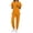 Orange, variant on Kezqiaxn Scrubs for Women Set V-Neck Short Sleeve Tops and Pants Matching Sets Nursing Uniform Workwear Summer Outfits