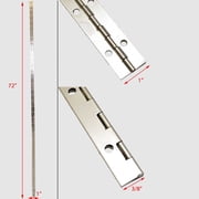 Hafele Boat Piano Hinge | 1 x 72 Inch Stainless