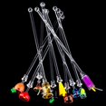 thumbnail image 4 of Fameei 10pcs Beverage Stirrers--Stainless Steel--Reusable Drinking Sticks, 4 of 8