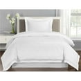 thumbnail image 1 of Lux Hotel FRE638XXWHIT01 Microfiber Duvet Cover Set, White - Twin, 1 of 1