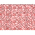 thumbnail image 2 of Zelouf Darcy Floral Lace , Sewing, DIY, Crafts Fabric by the Yard, 383 Reef Red, 3 Yard, 2 of 2
