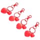 thumbnail image 2 of 4 llaveros de fresas: colgante de resina con forma de fruta para bolso, accesorio kawaii para mujeres y niñas, llavero creativo para coche, cadena para teléfono, decoración., 2 of 6