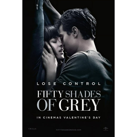 Fifty Shades of Grey 50 Fifty Shades Movie Poster Metal Sign 8inx 12in Metal Print 8x12 Square Adults Poster Time