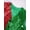 Red&Green, variant on Alvivi Kids Boys Elf Costume Color Block Sparkly Sequins Vest Christmas Party Waistcoat 4-14
