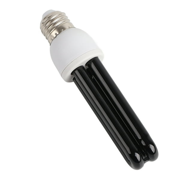 Luz para matar plagas, E27 UV ultravioleta fluorescente ultravioleta fluorescente luz negra discoteca parte superior de la línea