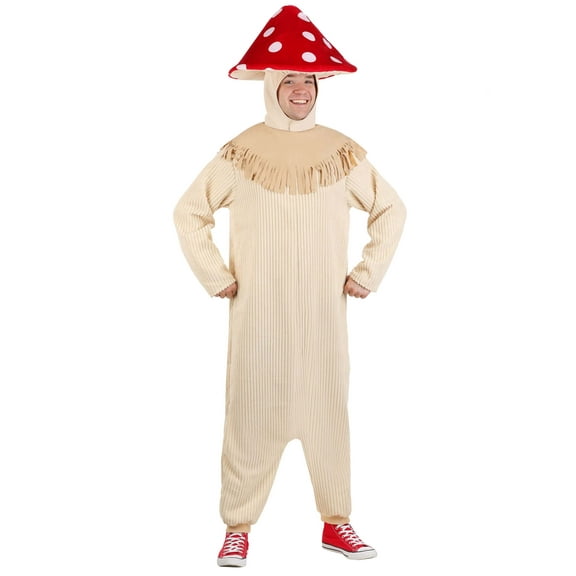 Toadstool Mushroom Adult Costume
