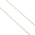 thumbnail image 3 of Cadena Collar Ametrinaa Valentina Estrella Tritono 2.5mm Unisex 40cm Oro Italiano Sólido 10k, 3 of 5