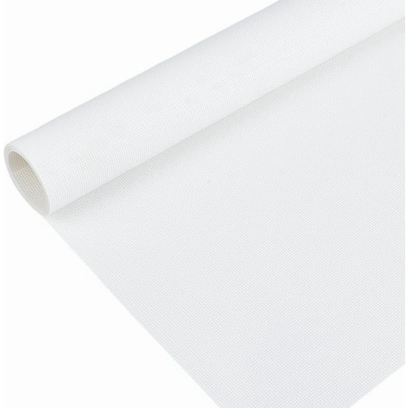 18ct Plastic Stitch Fabric 39.3×11.9Inch Plastic Mesh Canvas Sheets Stitch Vinyl Aida Cloth for Craft Embroidery Knit Crochet Projects and DIY Handicrafts