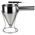 thumbnail image 2 of Baking Funnel Kitchen Tool Stainless Steel Piston Funnel With Stand Kitchen Baking Funnel Batter Dispenser Sauce Cream Dosing Funnel For Home Kitchen Bakery, 2 of 7