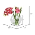 thumbnail image 2 of Jarrón floral Vickerman Everyday con orquídeas rosas, 2 of 4